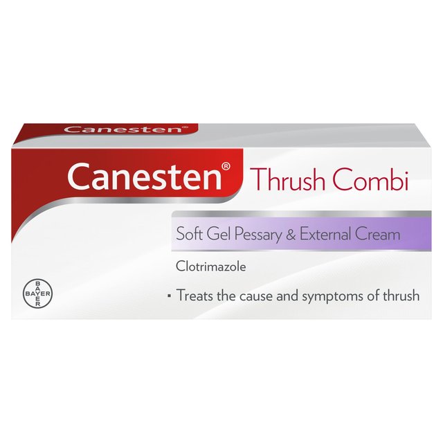 Canesten Thrush Soft Gel Pessary & Cream Combi 50g