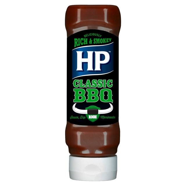 Salsa HP BBQ Clásica Leña 465g 