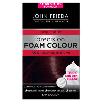 John Frieda Precision Foam Color Cabello Dye Deep Cherry Brown 3vr