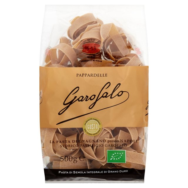 جاروفالو معكرونة بابارديلي بالقمح الكامل العضوي 500 جرام