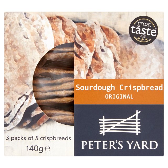 Peter's Yard Original Sourdough Crispbread 140g