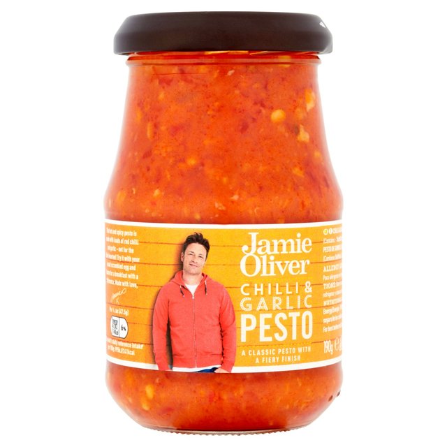 Jamie Oliver Chilli & Garlic Pesto 190g