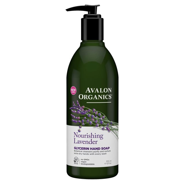 Avalon Organic Lavender Glycerin Hand Soap Vegan 355ml