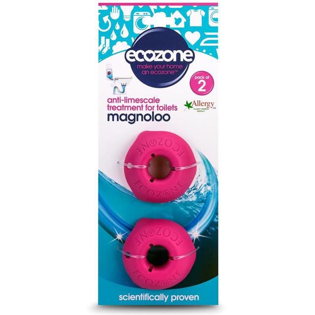 Ecozone Magnoloo Anti-Limescale-Gerät für Toiletten 2 pro Pack