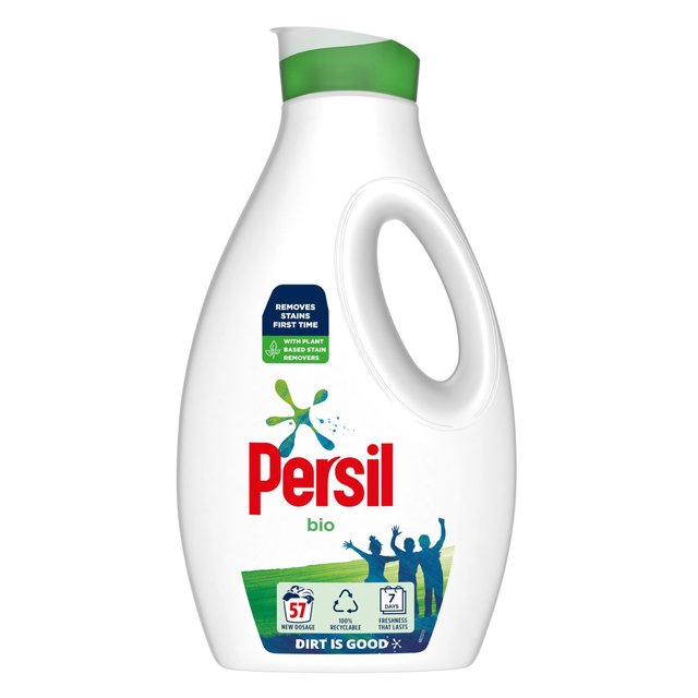 Persil Laundry Washing Liquid Detergent Bio 57 Wash 1.539L