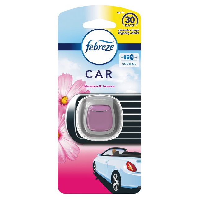 Febreze Car Clip Air Freshener Blossom & Breeze 2ml
