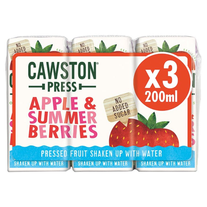Cawston Press Apple & Summer Beeren Kinder 3 x 200 ml