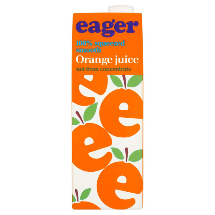 Eager Orange Juice Smooth Not from Concentrate 1L