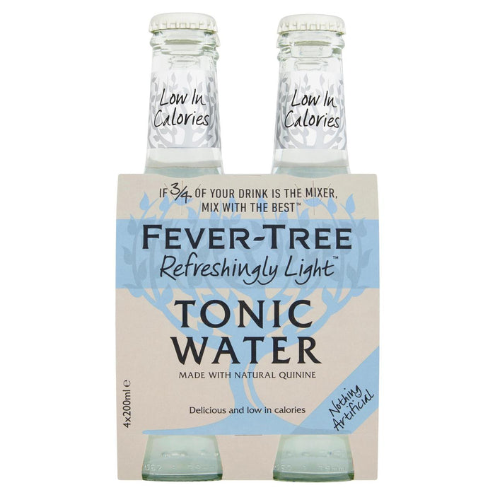 Fièvre rafraîchissante d'eau tonique légère 4 x 200 ml