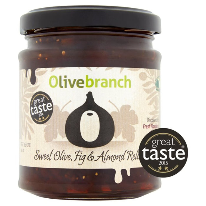 Olive Branch Sweet Olive Fig & Mandel Relish 230g