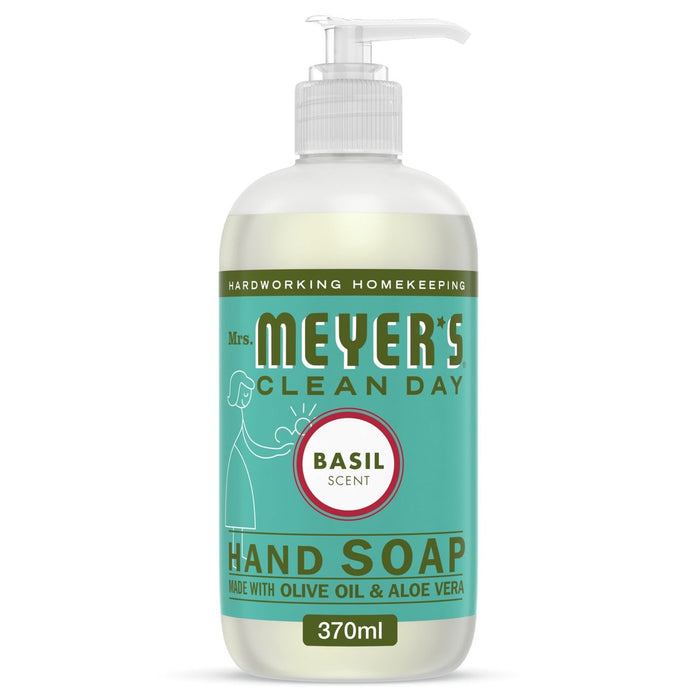 Sra. Meyers Día limpio Jabón de mano Basil 370ml