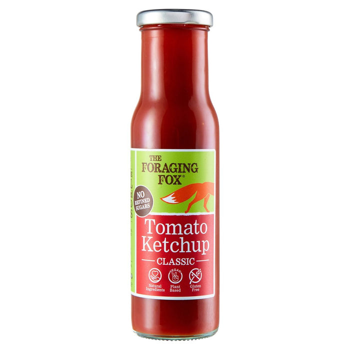 Le ketchup de tomate classique Fox de nourriture 255G