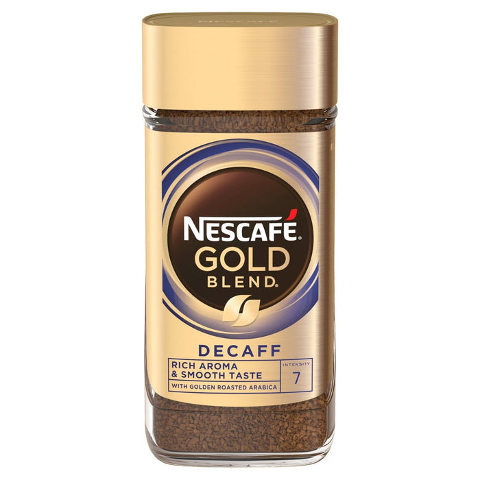 Nescafe Gold Blend Decaf Freeze Dried Instant Coffee 200g
