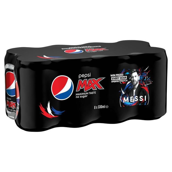 Pepsi max 8 x 330 ml