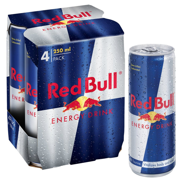 Red Bull 4 x 250ml | British Online | British Essentials