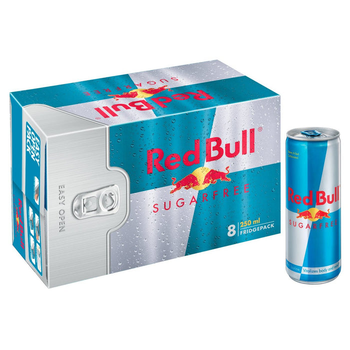 Red Bull Sugar gratuit 8 x 250 ml
