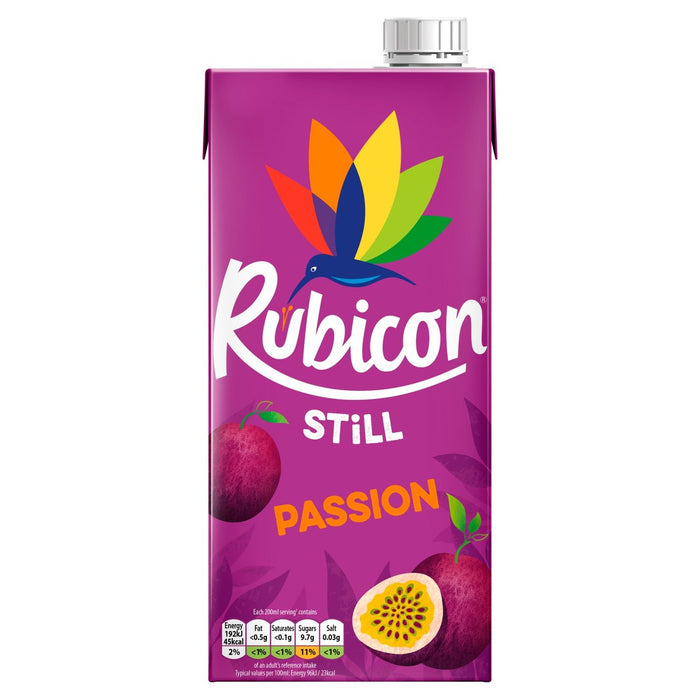 Rubicon Still Passion Juice Drink 1L