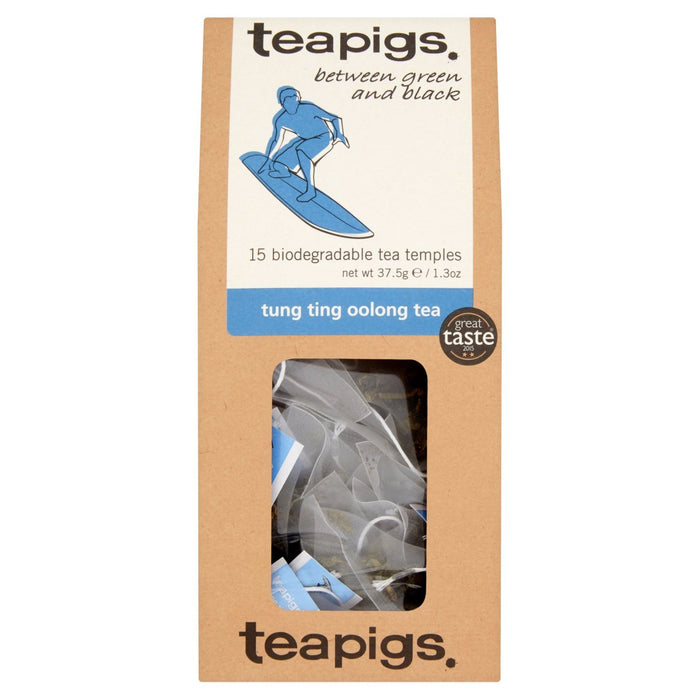 TEAPIGS Tung Ting Oolong Sacs de thé 15 par paquet
