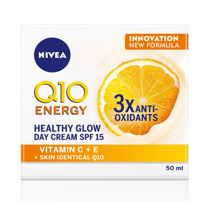NIVEA Q10 Energy Anti Wrinkle Day Face Cream SPF 15 50ml