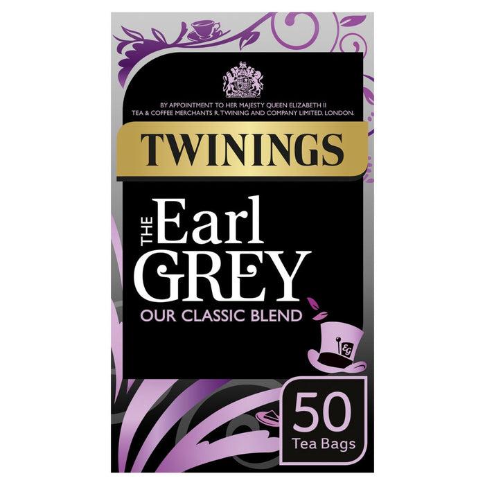 Twinings Earl Grey Tea 50 Bolsas de té