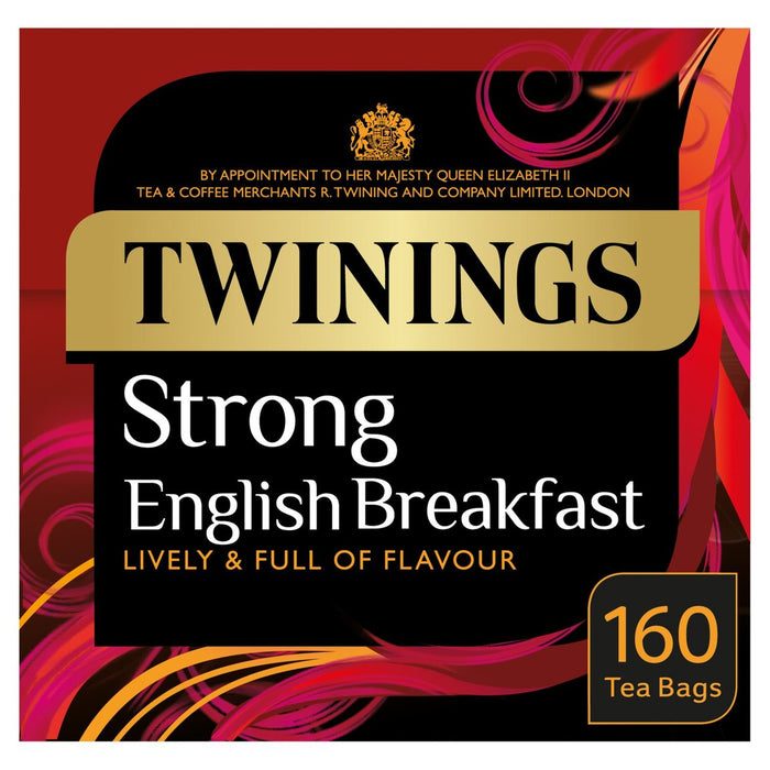 تويننجز - شاي الإفطار الإنجليزي القوي، 160 كيس شاي