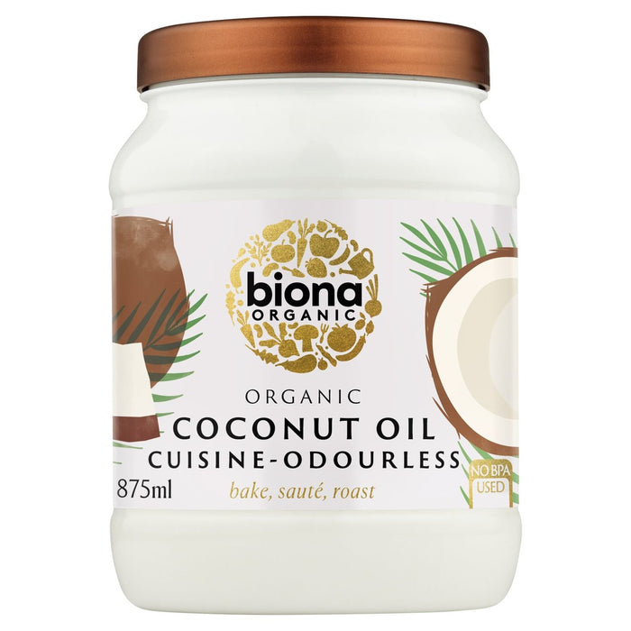 Cuisine d'huile de noix de coco biona 800 ml