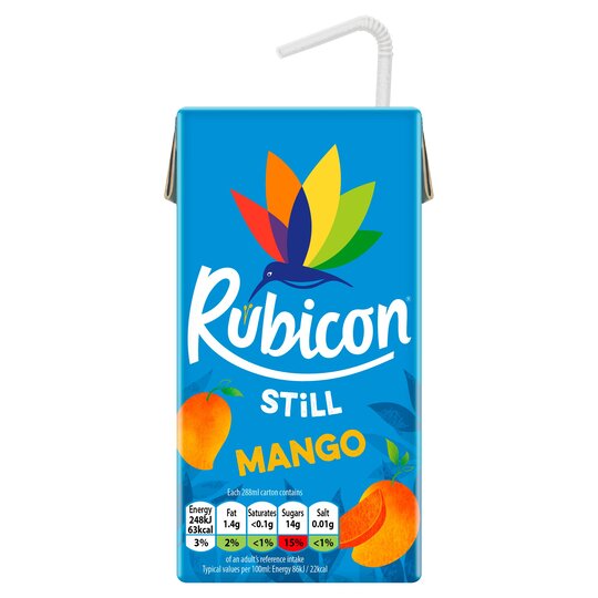 Rubicon Mango Exotic Juice Drink 288 ml