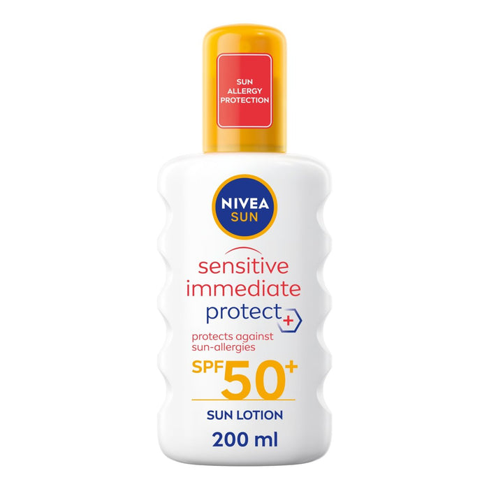 NIVEA Sun Sensitive SPF 50+ Allergy Protect Sun Lotion Spray 200ml