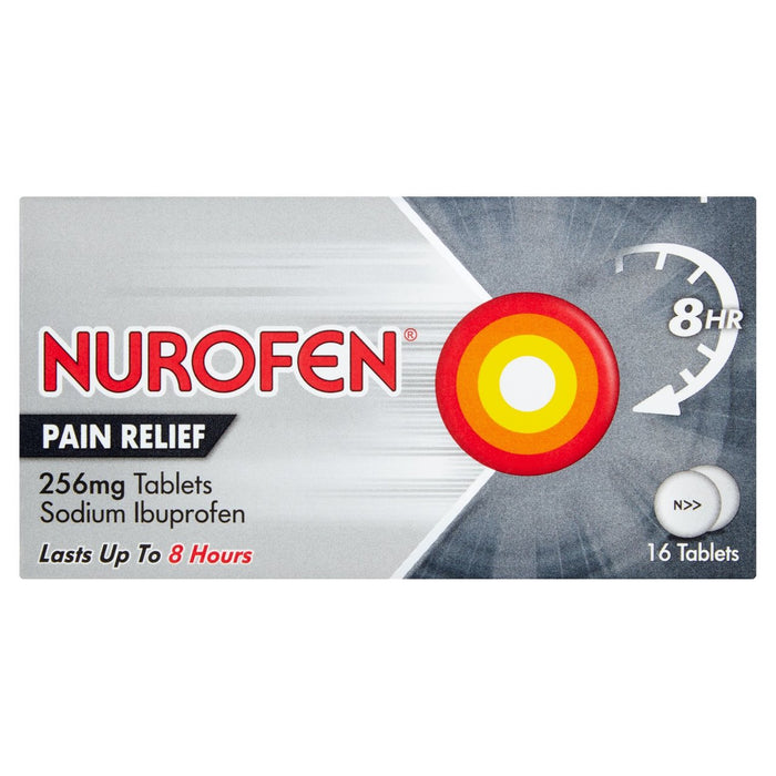نوروفين إكسبريس 256 مجم أقراص لتخفيف الآلام إيبوبروفين 16 في العبوة