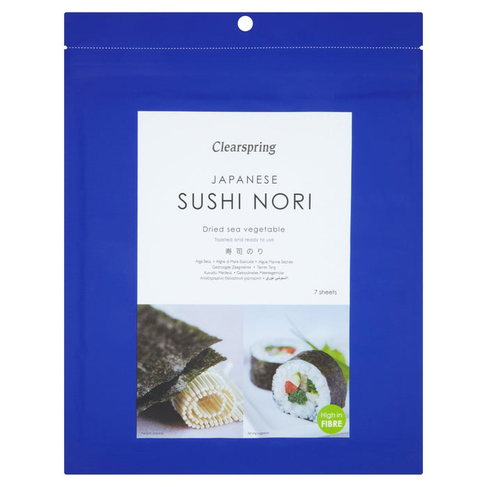 ClearSpring Sushi Nori 7 Feuilles 17g