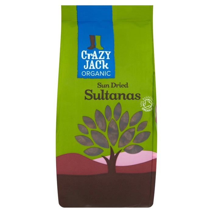 Crazy Jack orgánico Sultanas 375G
