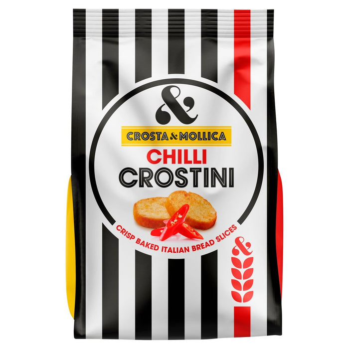 Crosta & mollica chilli crostini pain toasté 150g