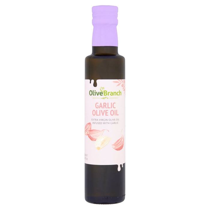 Huile d'olive extra vierge infusée d'ail olive 250 ml