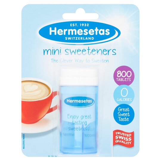 Hermesetas Mini Sweeteners 800 Pack, British Online
