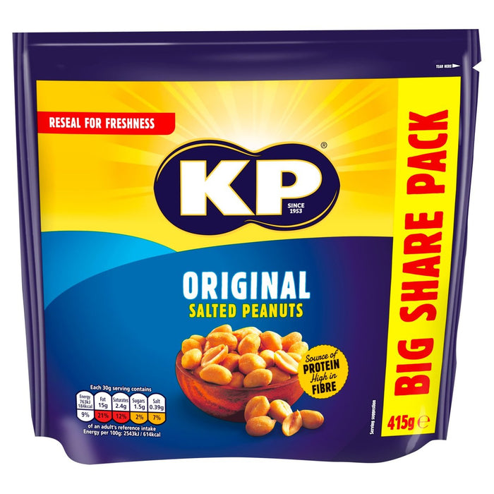 KP Peanuts salado original 415G