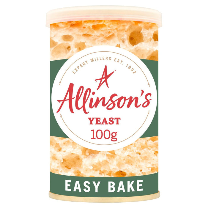 علبة خميرة ألينسون سهلة الخبز 100 جرام