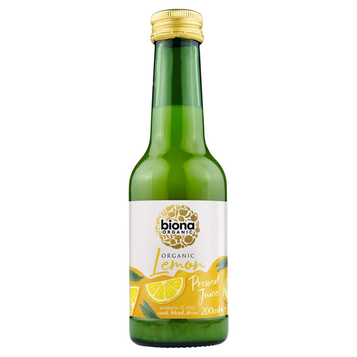 بيونا عصير ليمون عضوي 200 مل
