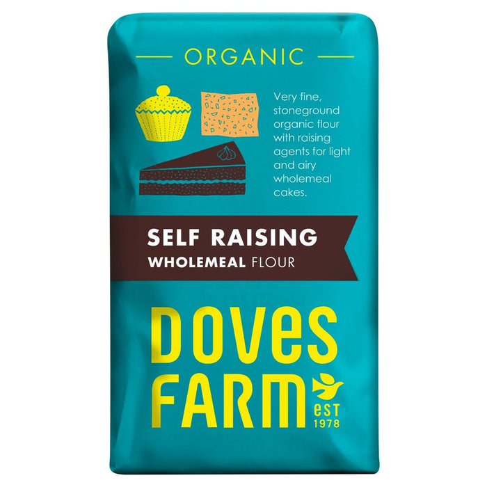 Doves Farm Organic Self Raising Farine complète 1kg