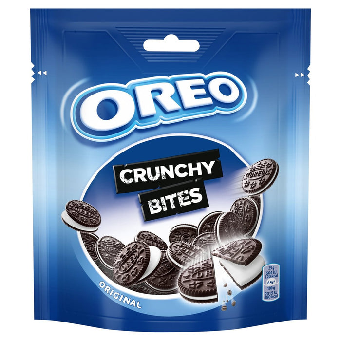Oreo Crunchy Bites Biscuits Pouche 110g