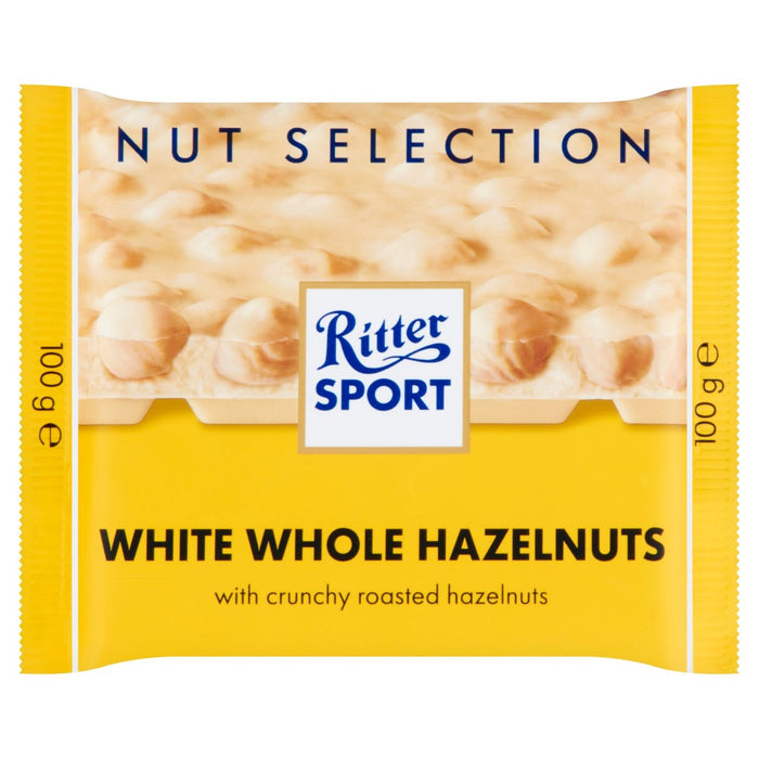 Ritter Sport Nut Perfection White White Whole Hazelnut 100G