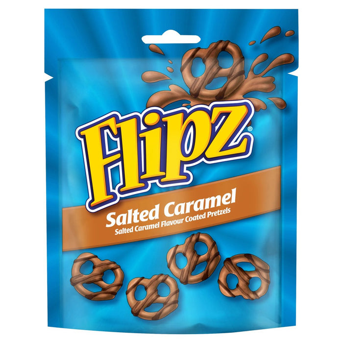 Pretzels de caramelo salado Flipz 90g