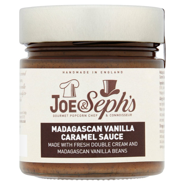 Joe & Sephs Madagascan Vanille -Karamellsauce 230G