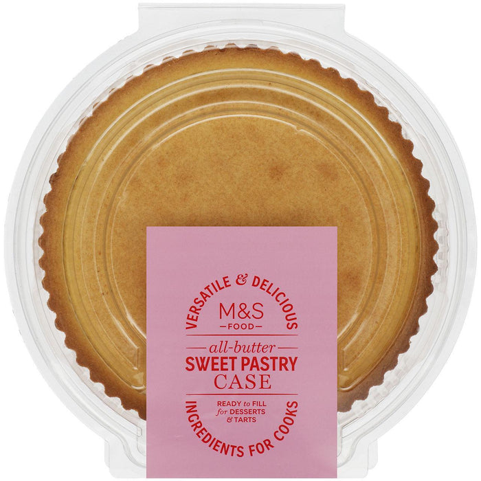 M & S All Butter Sweet Pastry Case 195g