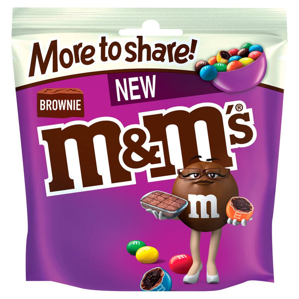 M&M's Brownie Chocolate Pouch Limited Edition 200g : : Grocery &  Gourmet Foods