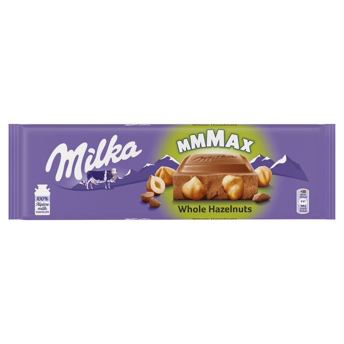 ميلكا ماكس لوح شوكولاتة بالبندق 270 جرام