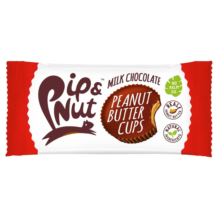 Pip & Nut Milk Chocolate Cazas de mantequilla de maní 34G