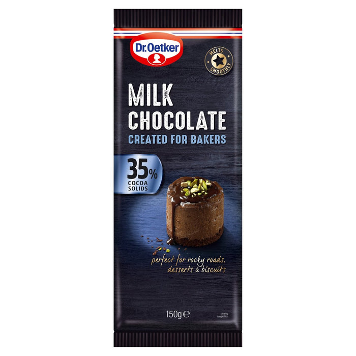 Dr. Oetker Milk 35% Schokoladenbar 150g