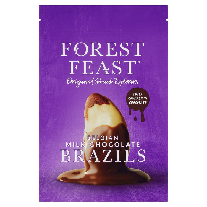 فورست فيست - شوكولاتة الحليب البلجيكية البرازيلية 120 جرام