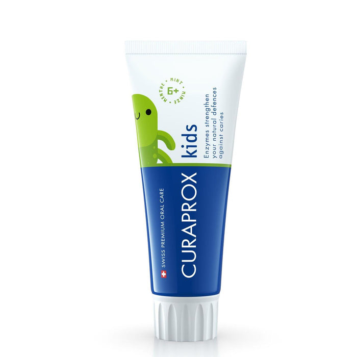 Curaprox Kids Toothpaste Mint (fluoride 1,450 ppm, ages six and up) 60ml