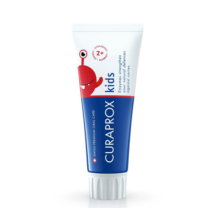Curaprox Kids Toothpaste Strawberry (fluoride 950 ppm, ages two and up) 60ml
